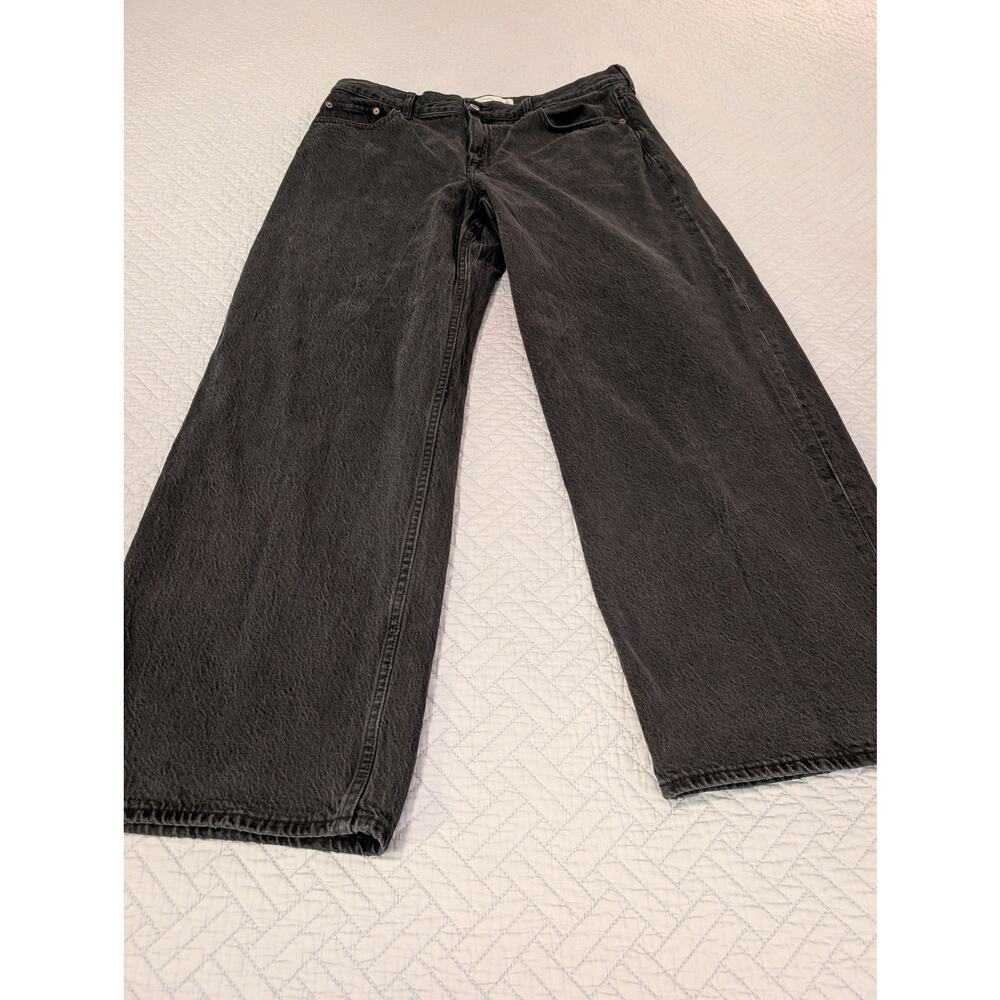 Abercrombie & Fitch Jeans Women's Size 12 Black The Ultra Loose Low Rise (0480)